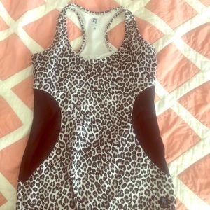 Cheetah work out top